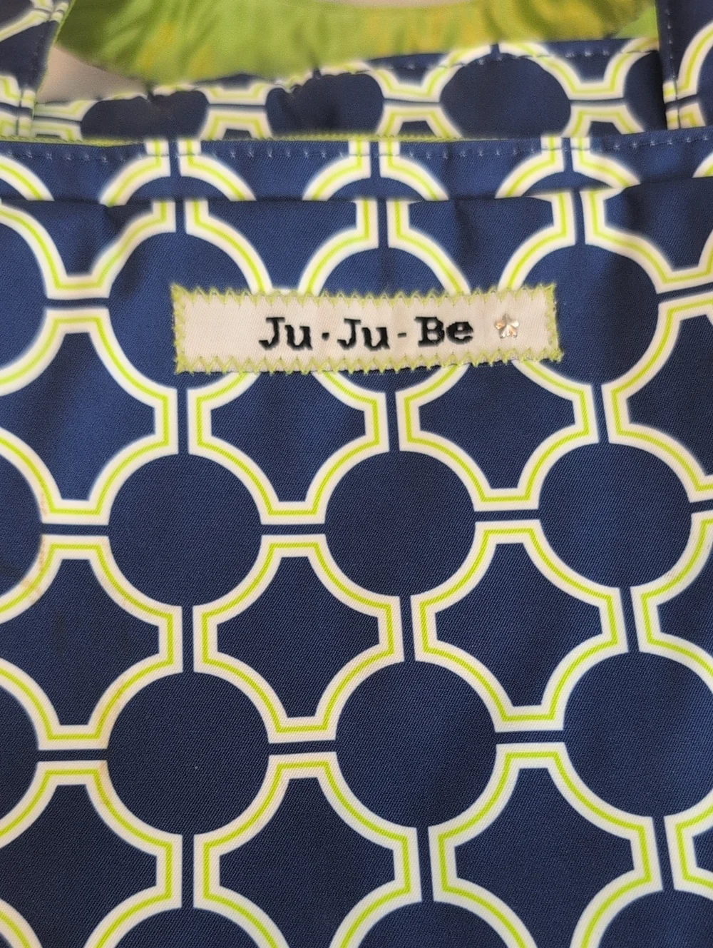 Ju-Ju-Be Be Prepared Large Diaper Bag + Changing Pad and Shoulder Strap